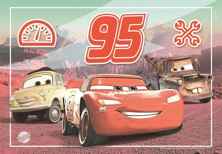 Puzzel CLEMENTONI Cars 60 stukjes