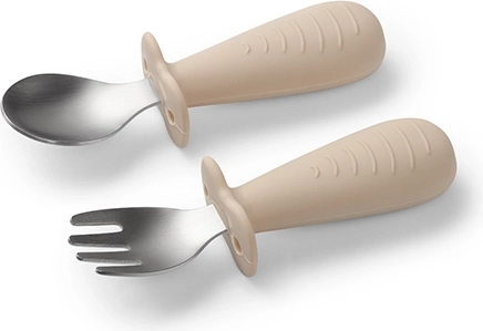 BabyOno kinderbestek met veiligheidsstop beige 12m+
