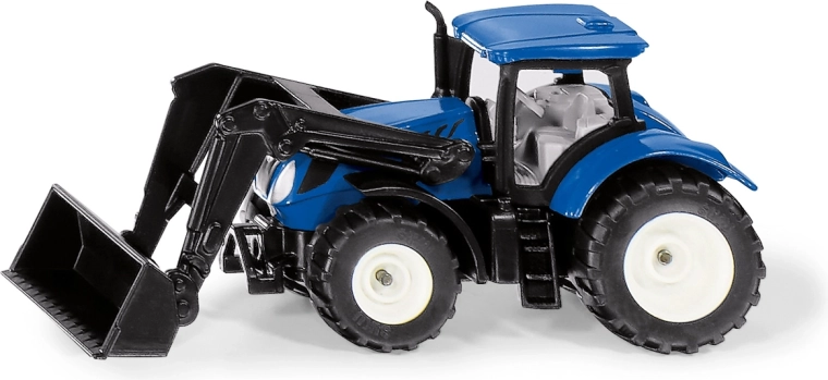 SIKU tractor New Holland met frontlader