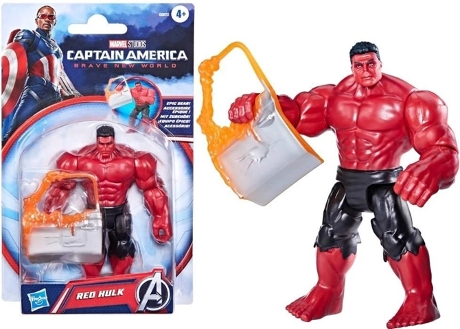 Marvel Captain America Red Hulk actiefiguur