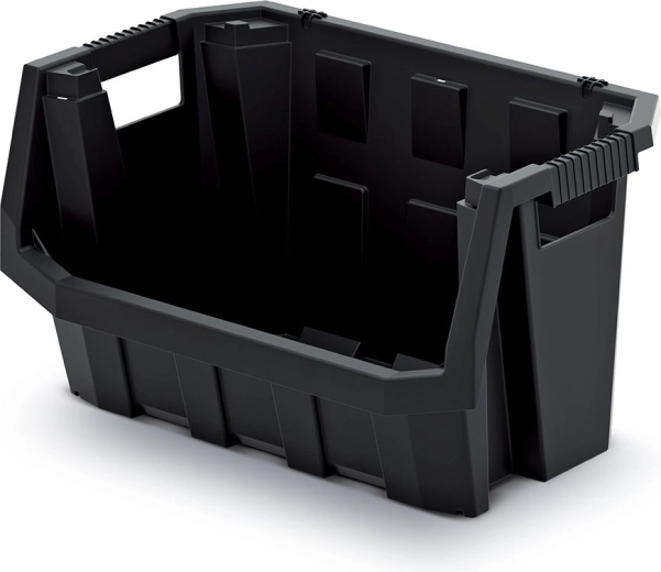Kunststof opbergbox TRUCK MAX 26 l, zwart