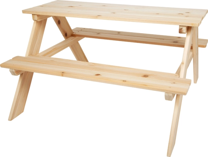 Kinderpicknicktafel small foot van massief hout