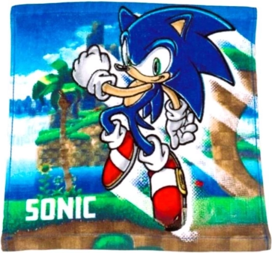 Gezichtshanddoek Sonic - 1 stuk