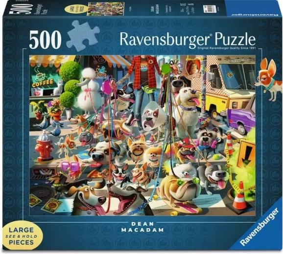 Ravensburger Puzzel Hondenkrans 500 stukjes