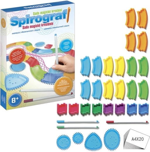 Creatieve spirograaf voor kinderen