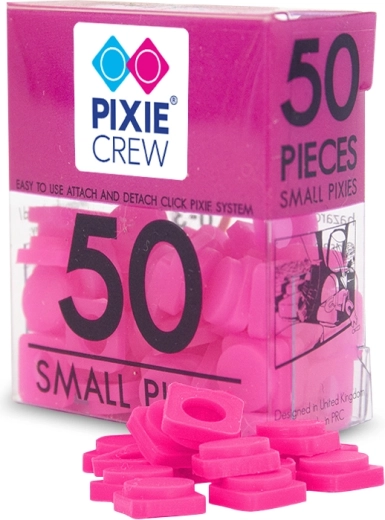Pixie Crew kleine pixels neonroze