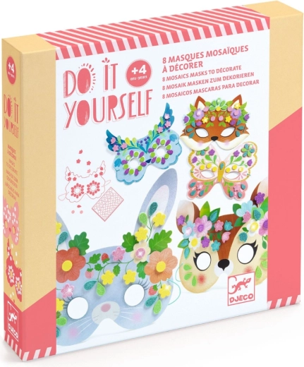 Djeco DIY creatieve set – maskers van bosdieren