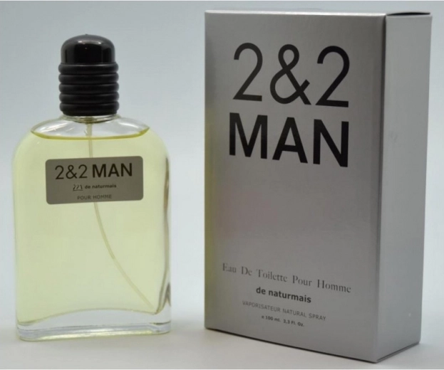 Naturmais 2&2 Man eau de toilette voor mannen 100 ml