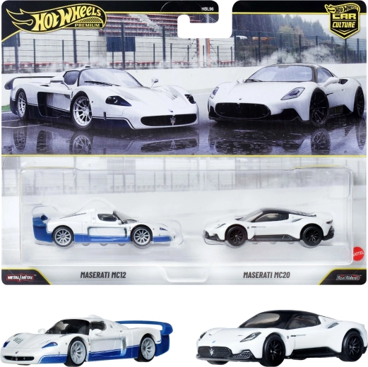 Hot Wheels Premium set van 2 auto's Maserati MC12 en Maserati MC20