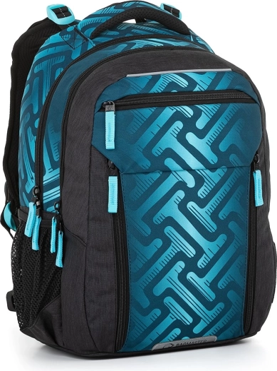 Bagmaster Porto schoolrugzak blauw