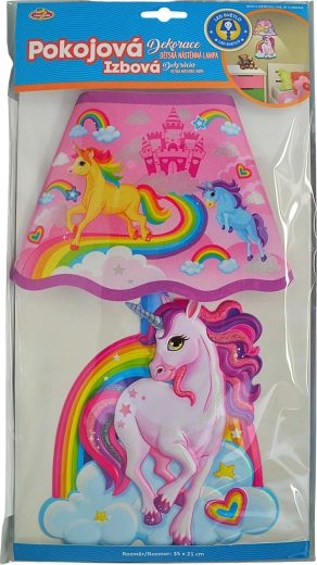 Kinder 3D wandlamp eenhoorn Sparkys