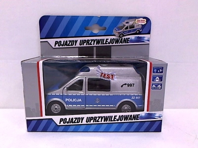Politiebusje met Tsjechische geluiden 14 cm