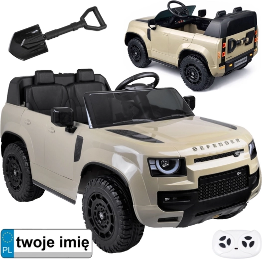 Elektrische Land Rover Defender 4x4 kinderauto