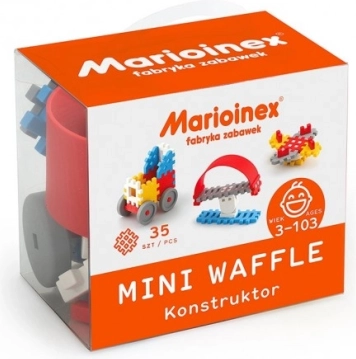 Mini Wafel voor jongens - 35 stuks