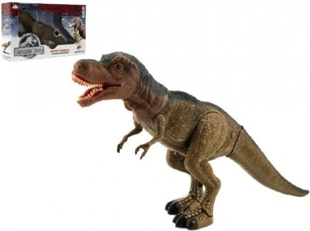 Lopende dinosaurus T. REX 40 cm met licht en geluid op batterijen