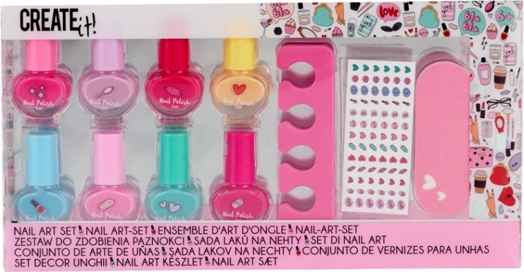 Grote LEVENTI-set voor nageldecoratie