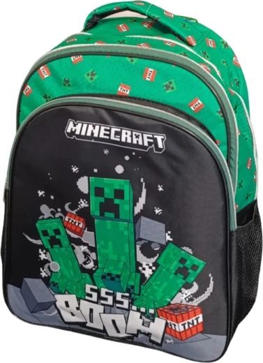 Schoolrugzak Minecraft Creeper groen 42 cm