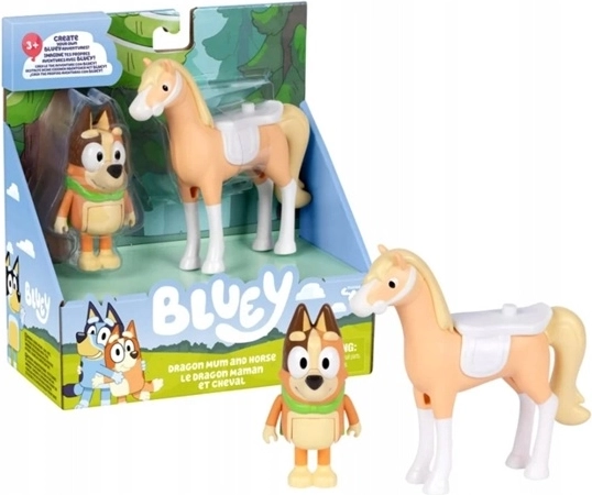 Bluey Chilli te paard