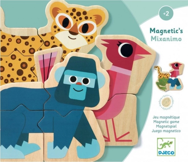 Djeco Magnetische dierenpuzzel