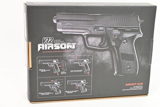 Speelgoedknikkerpistool V85