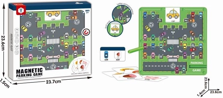 Magnetisch spel Parkeren