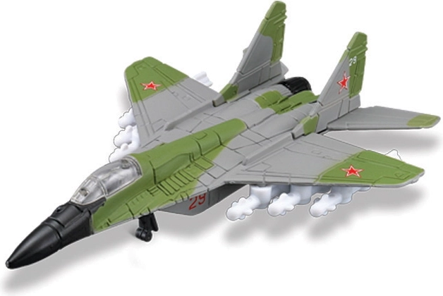 Maisto Fresh Metal Tailwinds Mig-29 Fulcrum matgrijs vliegtuig