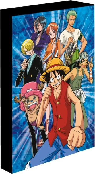 LED-schilderij verlicht 30x40 cm One Piece