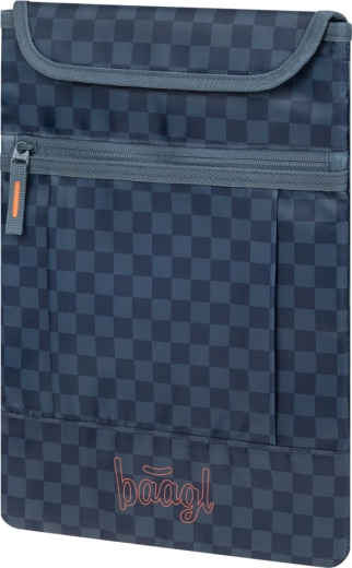 Baagl laptopsleeve Ska, blauw, 15", waterafstotend, gerecycled GRS