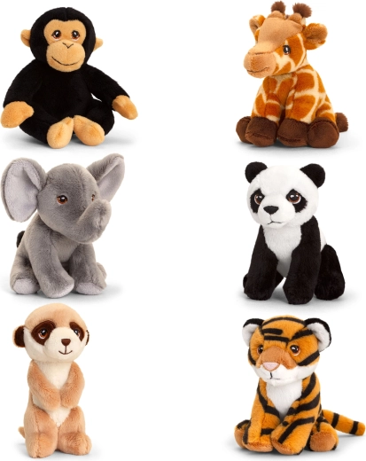Keeleco verzamelbare wilde dieren 12 cm – 6 soorten