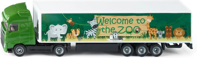 Siku vrachtwagen met aanhanger 1:87