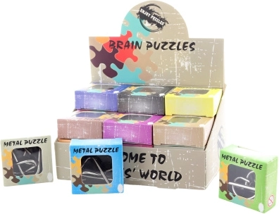Metalen mini-puzzel voor in je zak