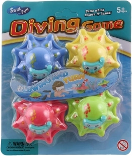 Duiksterretjes – set van 4 stuks