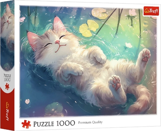 Puzzel 1000 stukjes purrfecte ontspanning