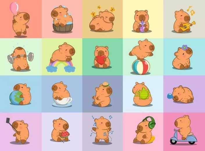 Puzzel RAVENSBURGER Capibara XXL 100 stukjes