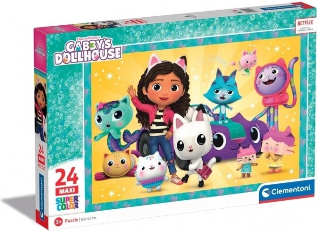 Maxi puzzel 24 stukjes Gabby’s Magische Huis