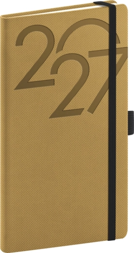 Notique zakagenda Ajax 2027 goud 9 × 15,5 cm
