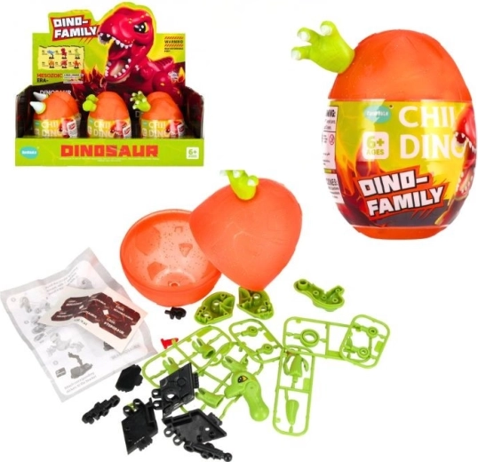 Dino Family dinosaurus in een ei – verrassing (3 varianten)