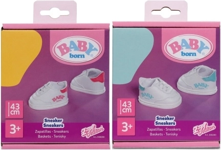 BABY born sneakers voor poppen 43 cm – 2 kleuren