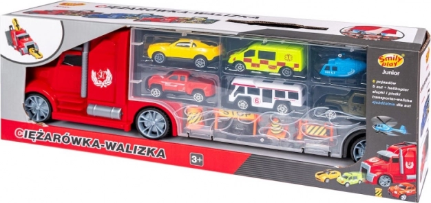 Set autootjes in vrachtwagenvoertuig