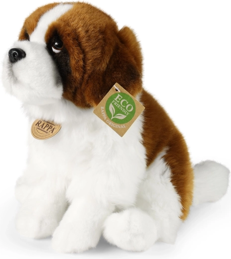 Pluchen sint-bernardshond 28 cm eco-friendly Rappa