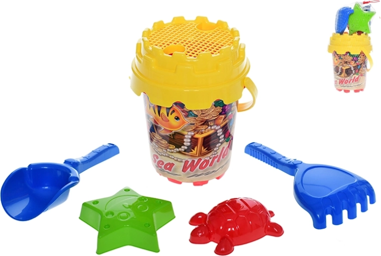 Zandspeelset Waterwereld (6 stuks)