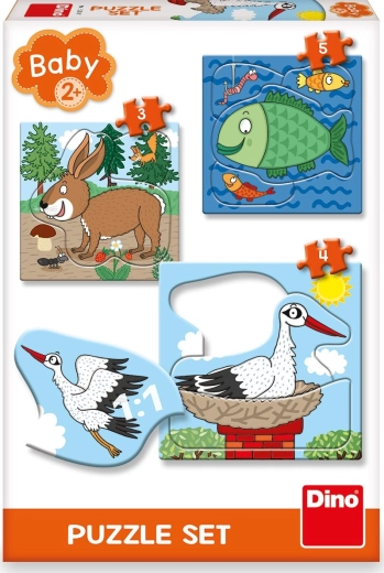 Dino Puzzel Diertjes: Waar wonen ze