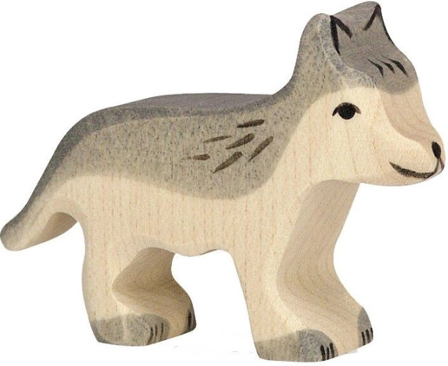 Holztiger kleine wolf - 1 stuk