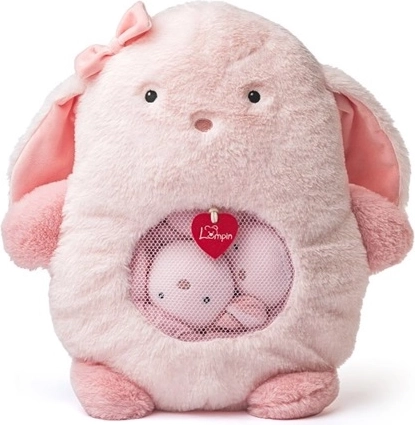 Woodyland Lumpin knuffelkonijn 3-in-1 pluche 38 cm