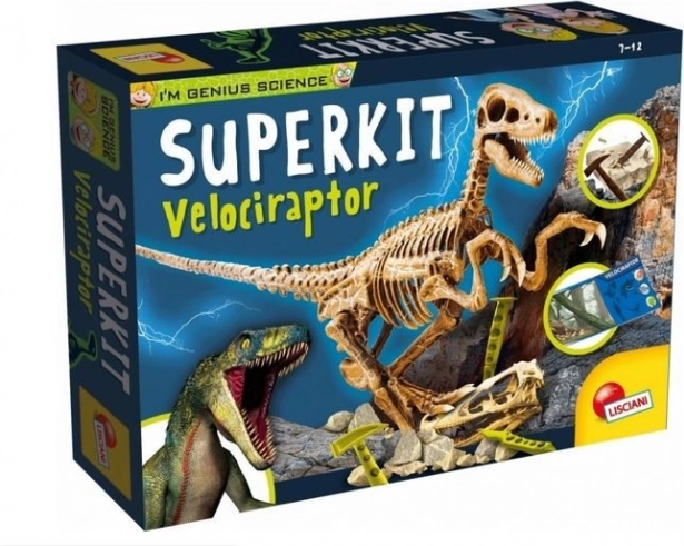 Educatieve set I'm Genius Superkit Velociraptor
