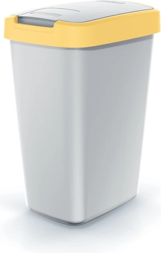 Prullenbak Compacta Q Flap 12 l met dubbel openingssysteem