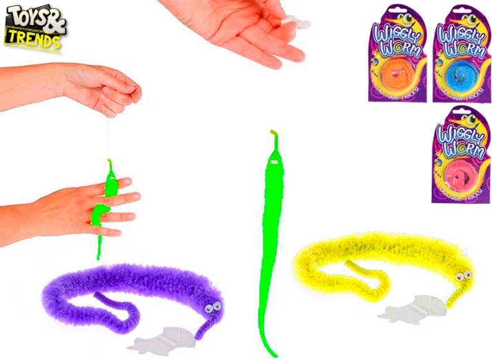 Rups aan een touwtje 22 cm – leuk speelgoed voor kinderen