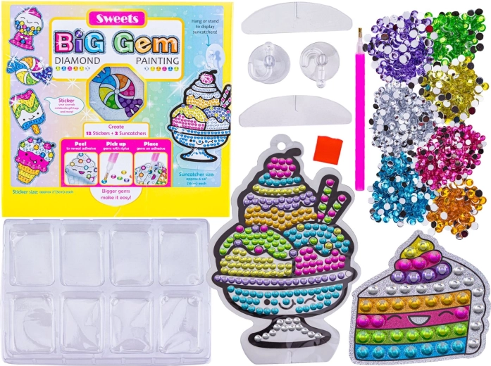 Diamantmozaïek – snoepjesstickers