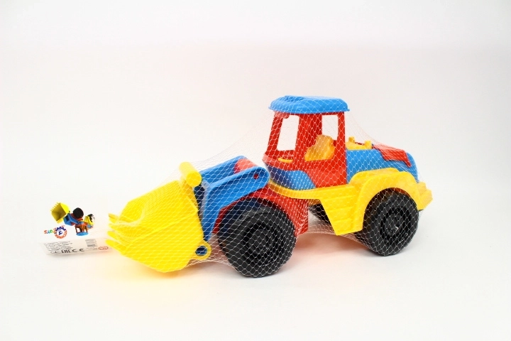Kunststof tractorlader 45 cm voor zand en tuin
