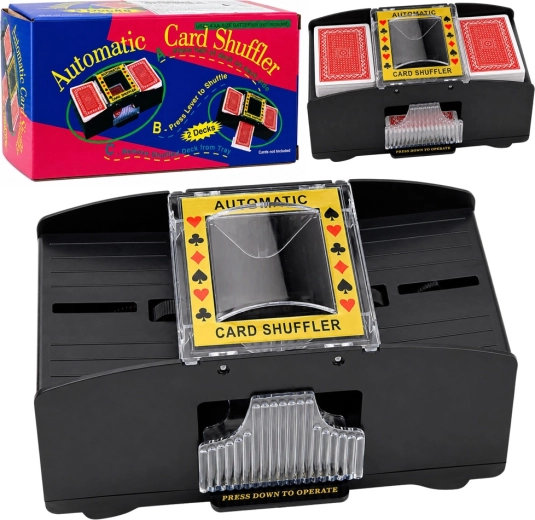 Automatische elektrische kaartmixer voor 2 kaartspellen - 1 stuk